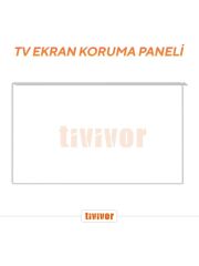 Tivivor 60'' 153 Ekran Tv Ekran Koruyucu