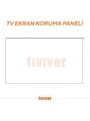 Tivivor 50'' 127 Ekran Tv Ekran Koruyucu