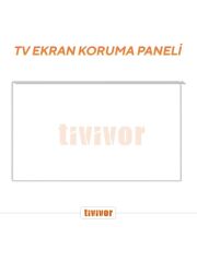 Tivivor 43'' 109 Ekran Tv Ekran Koruyucu