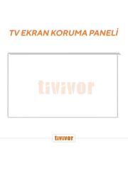 Tivivor 40'' 102 Ekran Tv Ekran Koruyucu